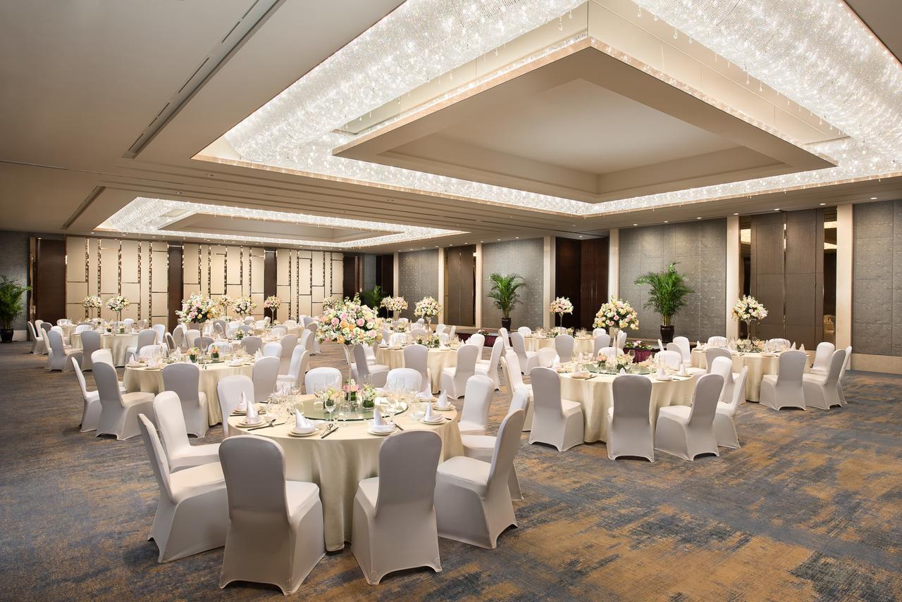 Shangri-La Jinan Bagian luar foto